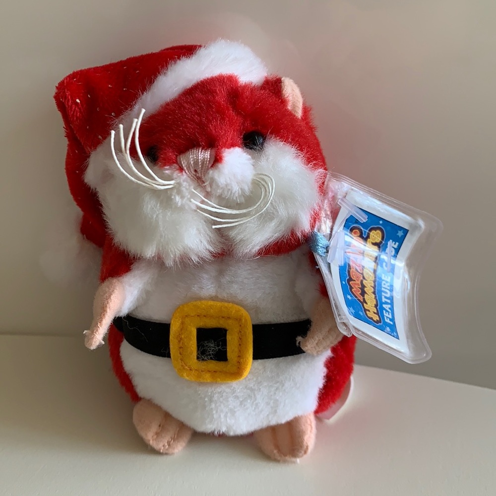 GANZ Webkinz Mazin Hamster Santa